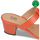 Schuhe Damen Sandalen / Sandaletten Nae Vegan Shoes Iris_Orange Orange