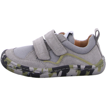 Schuhe Jungen Derby-Schuhe & Richelieu Froddo Klettschuhe Barefoot D-Velcro G3130223-7 grau