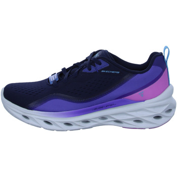 Schuhe Damen Sneaker Skechers Glide-Step Swift - Quick Flash 149957 NVMT Blau