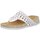 Schuhe Damen Pantoletten / Clogs Think Pantoletten Koak Pantolette bianco 3-000746-1000 Weiss