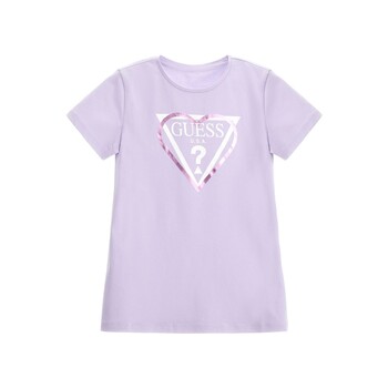 Kleidung Mädchen T-Shirts Guess J3YI02 Malvenfarben