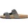 Schuhe Damen Pantoffel Geox 210120 Grau