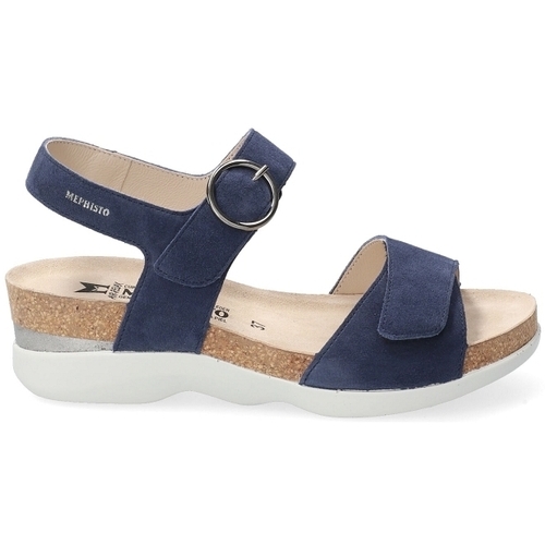 Schuhe Damen Tennisschuhe Mephisto ORIANA Blau