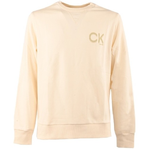 Kleidung Herren Sweatshirts Calvin Klein Jeans K10K110750 Beige