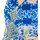 Kleidung Damen Maxikleider Isla Bonita By Sigris Langes Midi -Kleid Blau
