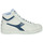 Schuhe Sneaker High Diadora GAME L HIGH WAXED Weiss / Marine