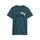 Kleidung Jungen T-Shirts Puma ESS+ 2 COL LOGO TEE B Grün