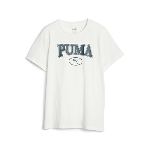 Puma PUMA SQUAD TEE B Weiss - Kostenloser Versand | Spartoo.de ! - Kleidung  T-Shirts Kind 11,99 €