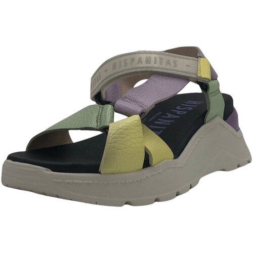 Schuhe Damen Wanderschuhe Hispanitas Sandaletten CHV232497 GRAZIA MINT Multicolor