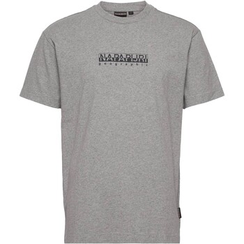 Kleidung Herren T-Shirts Napapijri 210620 Grau