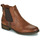 Schuhe Damen Boots Mustang 1265522 Cognac