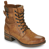 Schuhe Damen Boots Mustang 1229521 Cognac