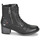 Schuhe Damen Low Boots Mustang 1197512 Schwarz