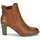 Schuhe Damen Low Boots Mustang 1470503 Cognac