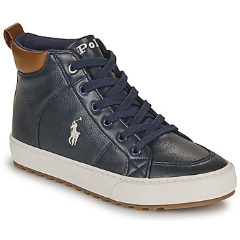 Schuhe Jungen Sneaker High Polo Ralph Lauren JAXSON Marine / Braun