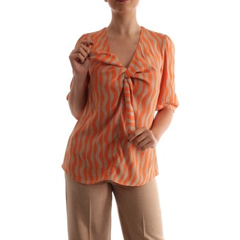 Kleidung Damen Hemden Lineaemme Marella 38671-26008 Orange