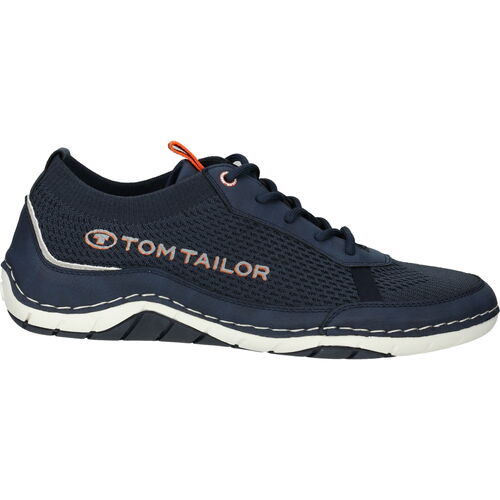 Schuhe Herren Sneaker Low Tom Tailor Sneaker Blau