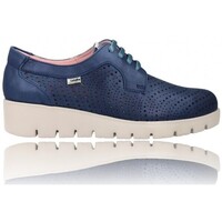 Schuhe Damen Derby-Schuhe & Richelieu CallagHan Zapatos con Cuña para Mujer de Callaghan Haman 89891 Blau