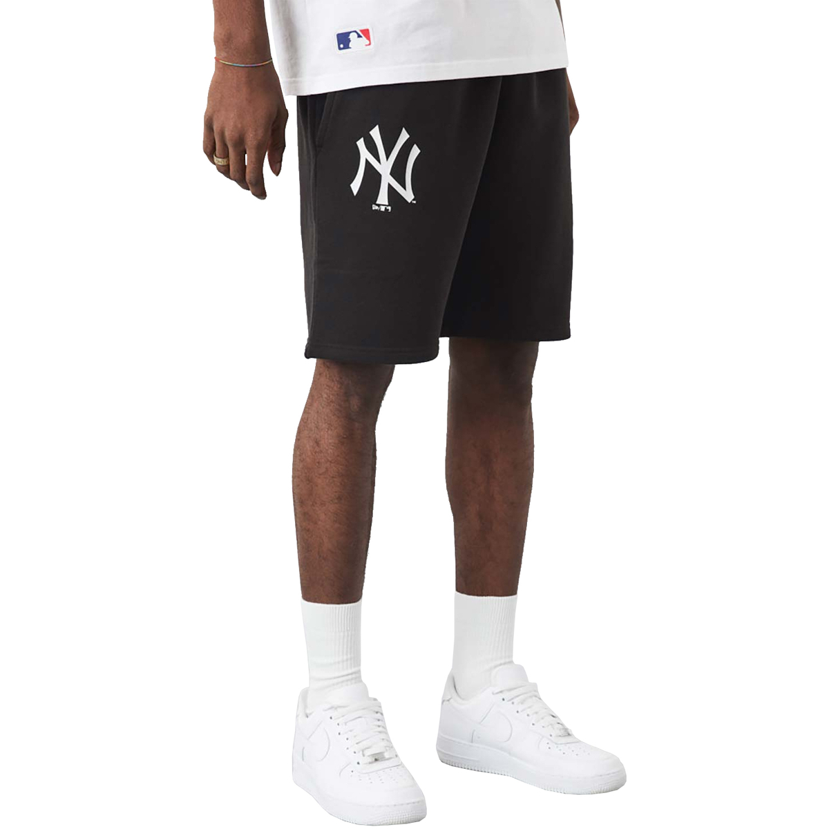 Kleidung Herren 3/4 Hosen & 7/8 Hosen New-Era MLB Team New York Yankees Short Schwarz