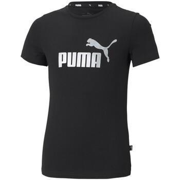 Kleidung Mädchen T-Shirts & Poloshirts Puma 587041-01 Schwarz
