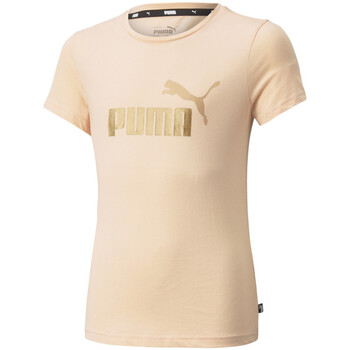 Kleidung Kinder T-Shirts Puma 587041-91 Orange