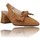 Schuhe Damen Pumps Wonders Zapatos con Tacón sin Talón para Mujer de  Over I-9003 Beige