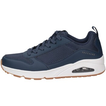 Schuhe Herren Sneaker Low Skechers 237016 Sneaker Mann 237016 NVY Blue Blau