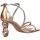 Schuhe Damen Sandalen / Sandaletten Exé Shoes Exe' dolly Sandalen Frau Silberrosa Gold Multicolor