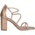 Schuhe Damen Sandalen / Sandaletten Exé Shoes Exe' helen Sandalen Frau Nude 459 Rosa