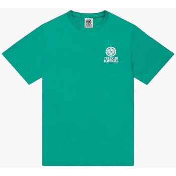 Kleidung T-Shirts & Poloshirts Franklin & Marshall JM3012.1000P01-108 Grün