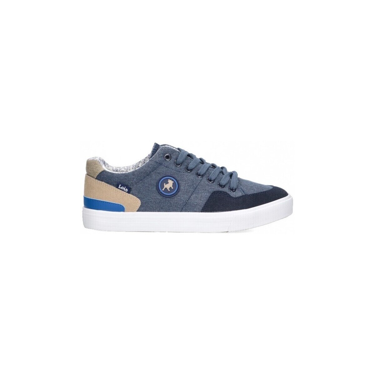 Schuhe Herren Sneaker Lois 69084 Blau