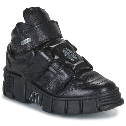 Schuhe Boots New Rock M-WALL285-S4 Schwarz