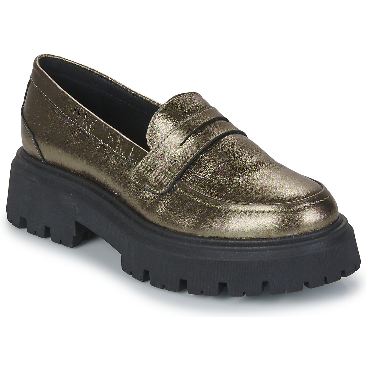 Schuhe Damen Slipper Gioseppo KABELVAS Bronze