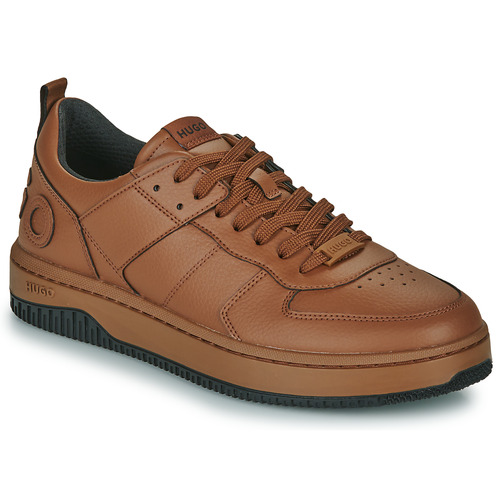 Schuhe Herren Sneaker Low HUGO Kilian_Tenn_grpu Cognac