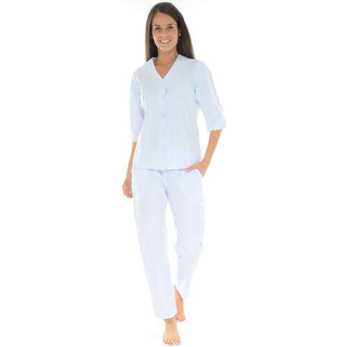 Kleidung Damen Pyjamas/ Nachthemden Pilus YSABEL Blau