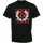 Kleidung Herren T-Shirts Fred Perry Cross Stitch Printed T-Shirt Schwarz