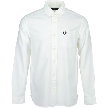 Fred Perry Oxford Shirt Weiss