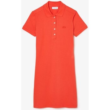 Kleidung Damen Kleider Lacoste EF5473 Orange