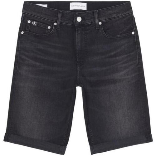 Kleidung Herren Shorts / Bermudas Calvin Klein Jeans  Schwarz