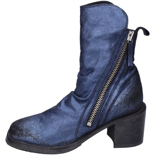 Schuhe Damen Low Boots Moma BD819 1CW343 VINTAGE Blau