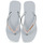 Schuhe Damen Zehensandalen Havaianas square glitter Grau