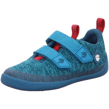 Schuhe Mädchen Sneaker Affenzahn Klettschuhe AFZ-HBS Knit Happy Shark Blau
