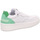 Schuhe Damen Sneaker Palpa white-green (-grün) PSN0042F-3106 Weiss