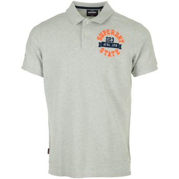 Kleidung Herren T-Shirts & Poloshirts Superdry Classic Superstate Polo Grau