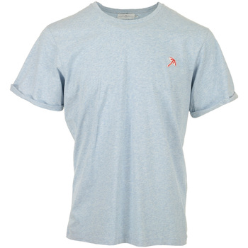 Kleidung Herren T-Shirts Cuisse De Grenouille Caillou 03 Tee Blau