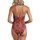 Kleidung Damen Badeanzug Admas Einteiliger Badeanzug Bustier vorgeformt Sunset Palm Braun
