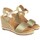 Schuhe Damen Multisportschuhe Xti Damensandale  141420 Gold Silbern