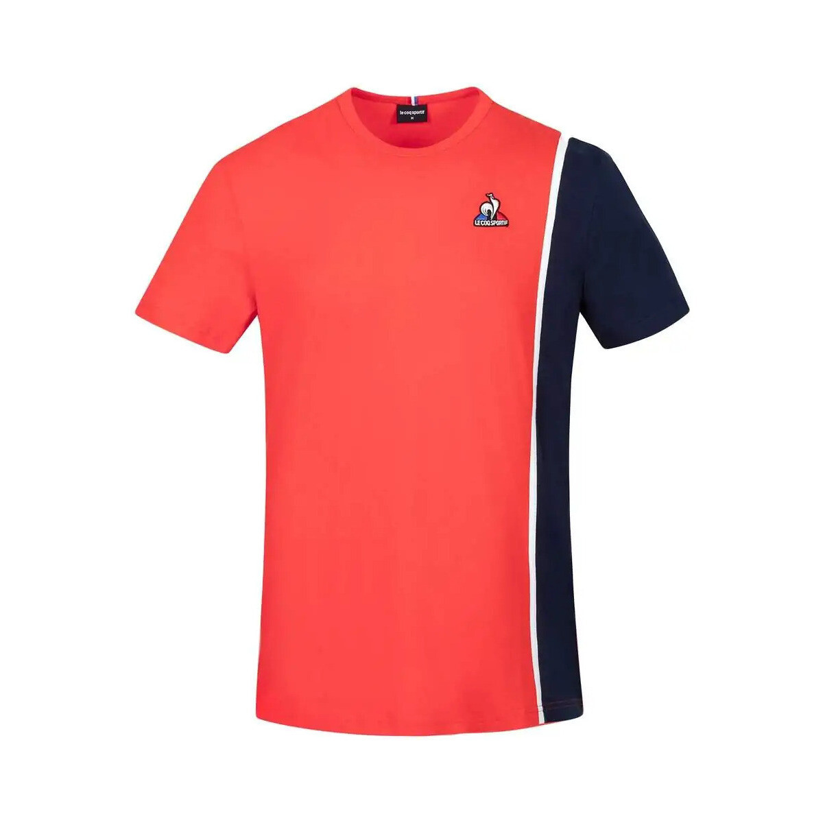 Kleidung Herren T-Shirts Le Coq Sportif Essential bicolor Rot