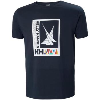 Kleidung Herren T-Shirts Helly Hansen  Blau