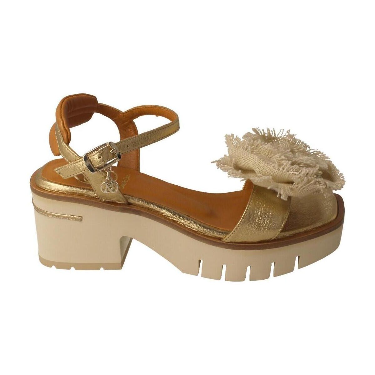 Schuhe Damen Sandalen / Sandaletten Dura & Dura  Gold